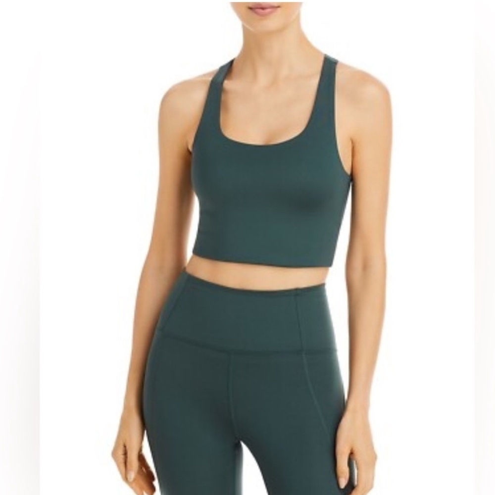 NWT Girlfriend Collective Women's Paloma Sports Bra Green